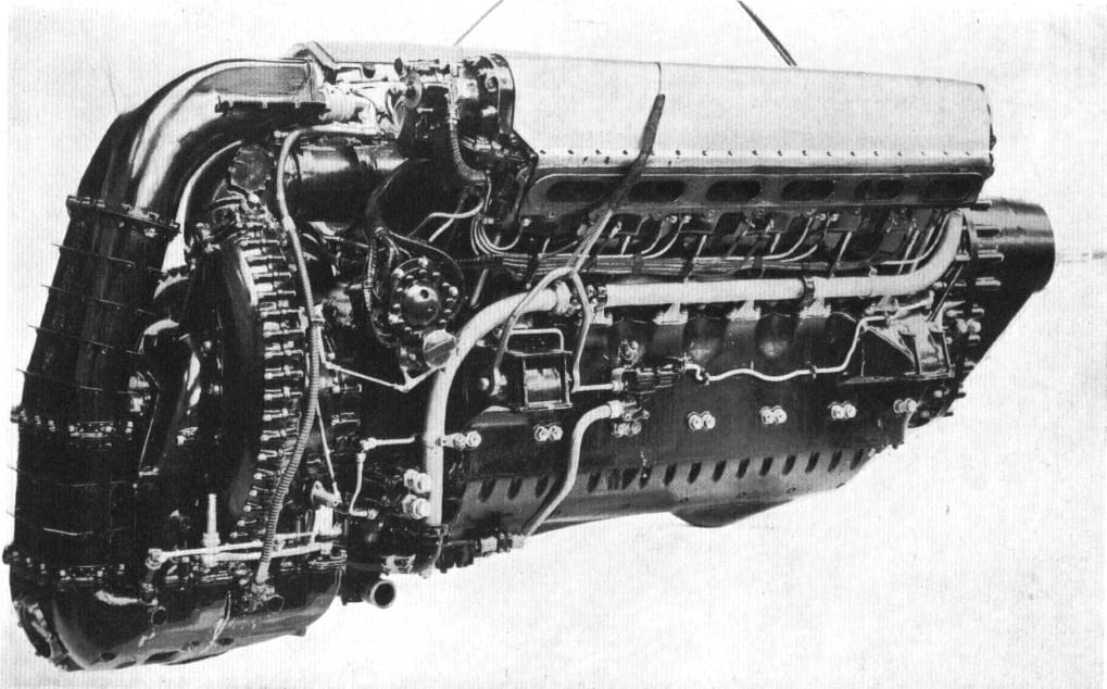 Motor Rolls-Royce tipo R para avión Merlin