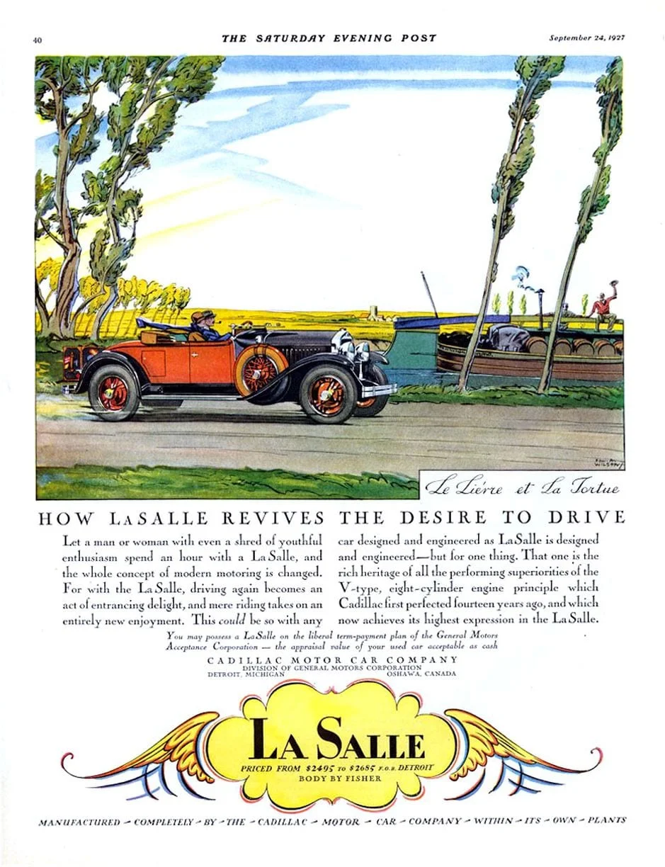 Cadillac LaSalle de 1927, diseñado por Harley Earl