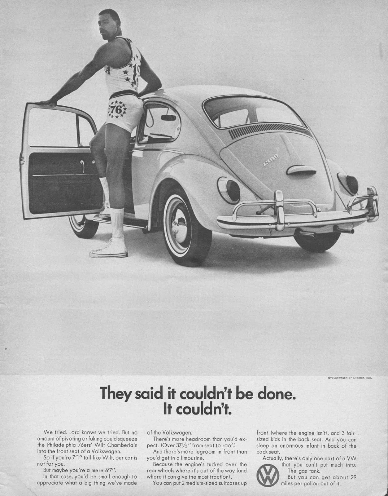Volkswagen Beetle en los 60
