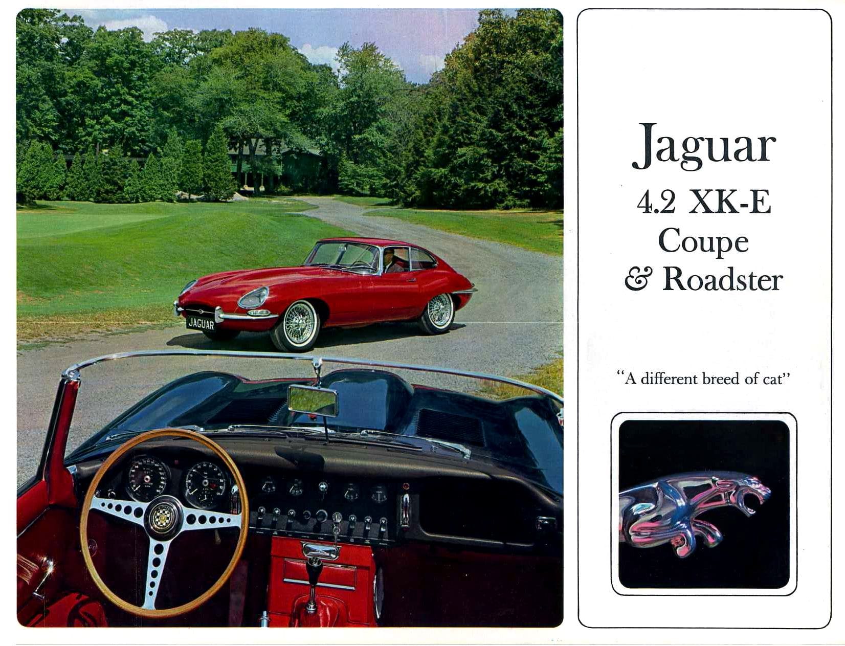 Jaguar 1967 E-Type folleto