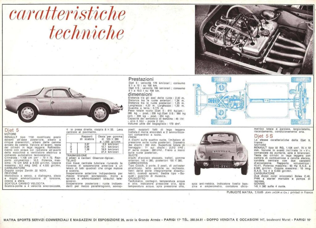 1965 - Matra Djet 5