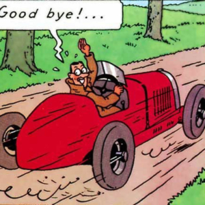 Los coches de Tintin