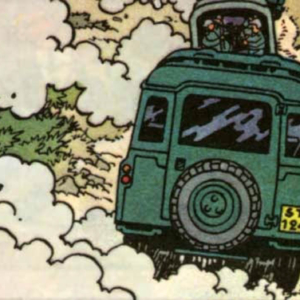 Los coches de Tintin