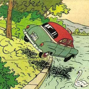 Los coches de Tintin