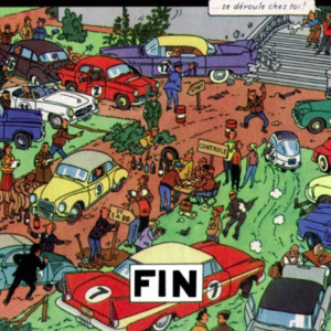 Los coches de Tintin
