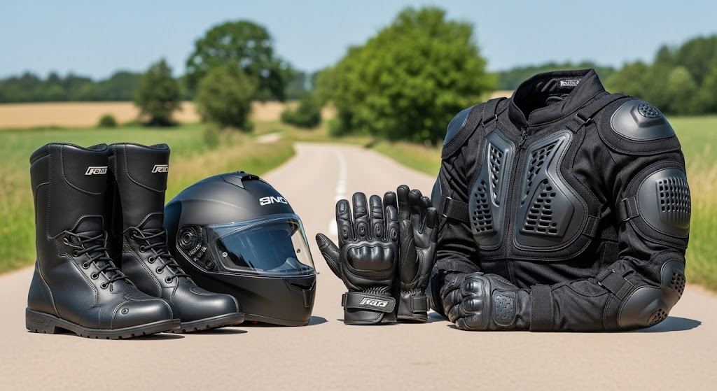 Equipamiento para el motociclista
