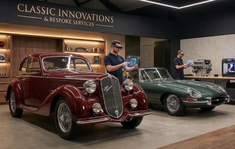 Innovación y servicios exclusivos en el mundo de los coches clásicos